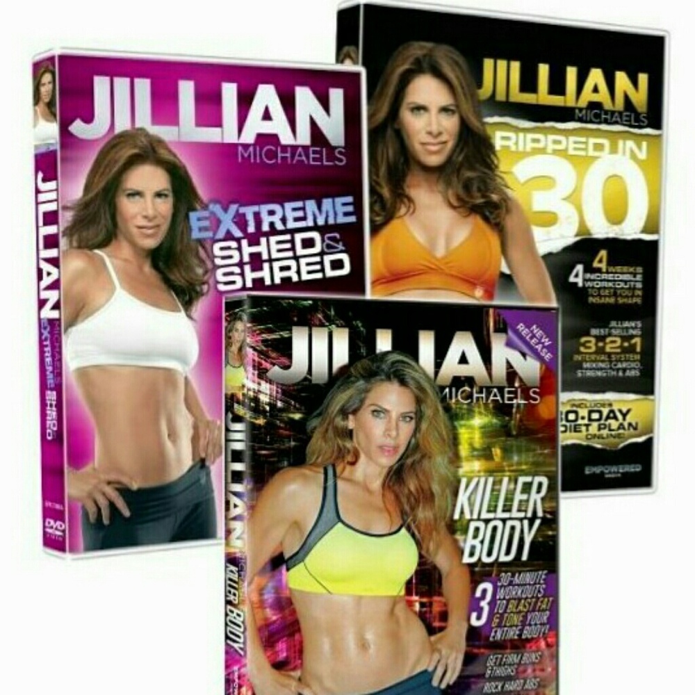 Killer Body DVD Ripped n 30 Shred Jillian Michaels